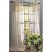 Charlton Home® Shirl Crochet Solid Sheer Rod pocket Single Curtain Panel Synthetic in White | 108 H in | Wayfair 666FE58ABF194B9FABE6EDCC3AF70EB5