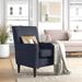 Armchair - Zipcode Design™ Donham 28" W Armchair Polyester in Brown | 34.5 H x 28 W x 31 D in | Wayfair ZPCD3363 41767908