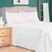 Eider & Ivory™ Mitchell Egyptian-Quality Cotton 300 Thread Count Solid Deep Pocket Luxury Bed Sheet Set in White | California King | Wayfair