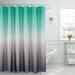 Ebern Designs Rohando Ombre Shower Curtain Polyester in Gray/Green | 72 H x 70 W in | Wayfair 93E85E5D297E4F4E8D355F5A5E8C2CA2