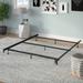 Alwyn Home Joyce Adjustable-Size Bed Frame Metal in Black | 7.5 H x 60 W x 70 D in | Wayfair 4402BA10593D4EE891718EB8D33411CD