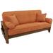 Red Barrel Studio® Double-Corded Box Cushion Futon Slipcover Microfiber/Microsuede in Brown | Wayfair 0A6012464B8A4EAB95CC3B3FE9F51AEA