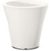 Crescent Garden Resin Pot Planter Plastic in White/Blue | 26 H in | Wayfair A116500A