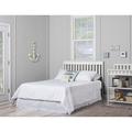 Harriet Bee Bibbins 5-in-1 Convertible Crib Wood in White | 44 H x 38 W in | Wayfair 1C98988D994E4697B6F8550F6ECD1A65