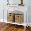 Lark Manor™ Mayall 36" Console Table Wood in White/Brown | 29.5 H x 36 W x 13.75 D in | Wayfair 27E1BF632ABB41FCA3CED3E64D6FDBEE