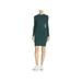 French Connection Womens Crew Neck Long Sleeves Sweaterdress