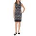 Mario Serrani Ladies Shift Dress (Black White Pattern, 2)