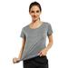 Styleword Yoga Shirts for Women Crew Neck Athletic Shirts & Tees Workout