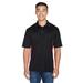 Men's Cool & Dry Sport Two-Tone Polo - BLACK/ RED - 5XL