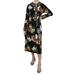 Dolce & Gabbana Black Bengal Cat Crystal Jacquard Dress