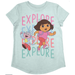 Jumping Beans Little Girls 4-12 Dora the Explorer "Explore" Graphic Tee Tshirt