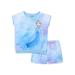 Disney Frozen 2 Girls Exclusive 4-14 Short Sleeve 2-Piece Pajama Set
