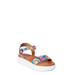 Wonder Nation Tie Dye Flatform Sandal (Little Girls & Big Girls)