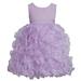 Lilac Chiffon Special Occasion Dress