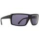 VonZipper Adult Snark Polarized Sunglasses,OS,Black Smoke Satin/Vintage Grey Wildlife Polarized Lens