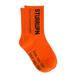 Jocestyle Outdoor Sports Basketball Stockings Letter Adult Calf Length Socks (Orange)