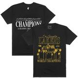 Los Angeles Lakers 2020 NBA Finals Champions Bleacher Report x House of Highlights T-Shirt - Black