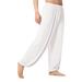 Avamo Couple Women Men Plus Size Yoga Workout Pants Sweatpant Casual Loose Jogger Exercise Gym Sweatpant PJ Sleep Pajama Bottom Active Wear