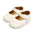 Newway Baby Moccasins Baby Girl Shoes PU Leather Shoes With Rubber Sole Anti-slip First Walkers Newborn Girls Pink White Black Shoes