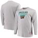 Vancouver Grizzlies Mitchell & Ness Hometown Classics Big & Tall Thowback Logo Long Sleeve T-Shirt - Heathered Gray