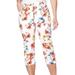 Gloria Vanderbilt Petite Amanda Floral Print Capris