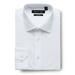 Men's Long Sleeve Dress Shirt Regular Fit Easy Care Poplin Solid Men Shirt White Dress Shirt for Men