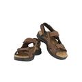 UKAP - Men Casual Shoes Leather Sandals Adjustable Slippers Beach Holiday Shoes Comfort