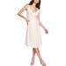 1.State Womens Sleeveless Midi Wrap Dress