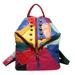 TOYFUNNY Women'S Fashion Backpack Outdoor Travel Bag Stitching Student Bag Large Capacity