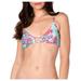 Nanette Lepore Womens Wonderland Floral Enchantress Strappy Bikini Swim Top