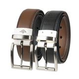 Reversible Casual Belt with Comfort Stretch