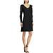 American Living Womens Georgette A-Line Dress