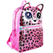 Girls' 16" Pink Glitter Cheetah Print Backpack School Bag