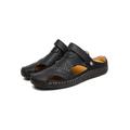 UKAP Men's Garden Slipper Boat Shoes Mules Slip-On Casual Closed Toe Slippers Sandals
