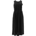 Joan Rivers Petite Jersey Knit Maxi Dress Pockets A287234