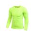 Men Quick Dry Long Sleeve Base Layer Training Tops Sports Compression Skin Tight T Shirts