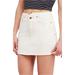 Free People Womens Denim Mini Skirt