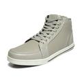 DREAM PAIRS Mens Fashion Light Weight High Top Side Zipper Casual Sneaker Shoes 160309-M GREY Size 8