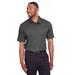 Puma Golf Men's Performance Stripe Polo , PUMA BLACK HTHR, M