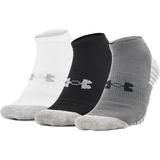 Under Armour Heat Gear Tech 3 Pack No-Show Socks - Men's 4-8 Women's 6-9