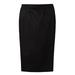 Europe Women Skirt PU Leather Solid Color Midi Pencil Skirts OL Casual Slim Clubwear Black