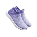 LUXUR Women's Mesh Slip On Trainers Fitness Walking Running Sport Sneakers Casual Shoes