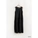 Sleeveless Tier Maxi Dress With Back Keyhole M