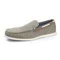 Bruno Marc Men's Classic Loafers Slip on Driving Shoes Canvas Boat Shoes PROVINCE_01 KHAKI Size 9