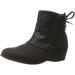 Jessica Simpson Girl's Leo Fashion Black Ankle Boots Shoes Sz: 12