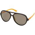 Polaroid Adult P 8401/S Polarized Sunglasses,OS,Matte Havana Orange/Brown Flash Gold