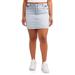 Almost Famous Juniors' Plus Size Raw Hem Denim Skirt