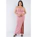 Plus Size Sexy Floor Length Dress