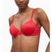 Calvin Klein Women's Perfectly Fit Lace Lined Plunge Bra