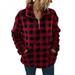 Ladies Sweater hoodies,Women's Sherpa Pullover Fuzzy Fleece Sweatshirt Oversized Hoodies With Pocket